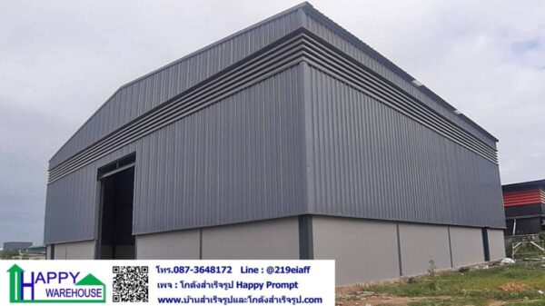 โกดังสำเร็จรูป HW-H  20x25x8 เมตร รังสิต-ลำลูกกา - Image 10
