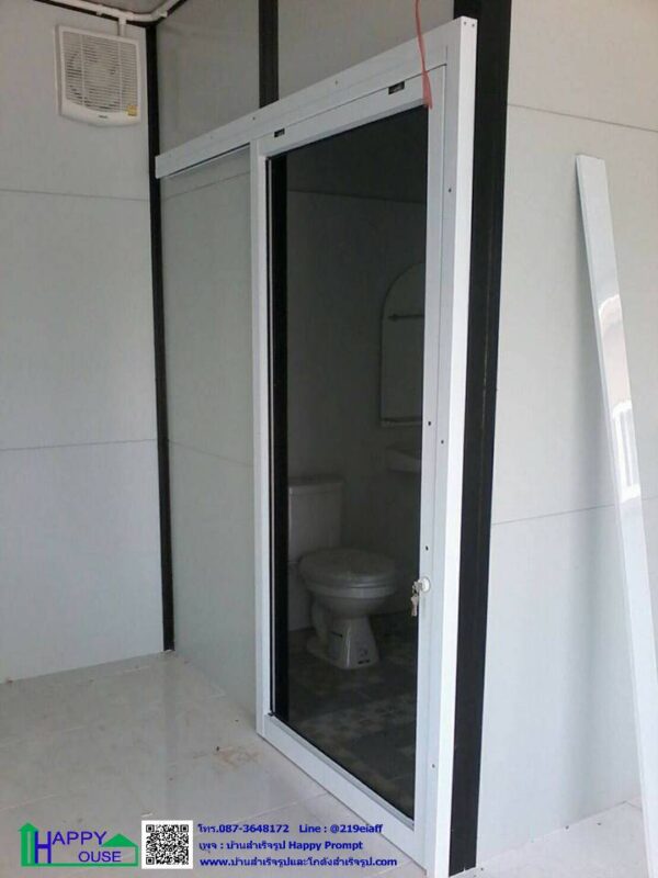 บ้านสำหรับผู้สูงอายุ ผนังลายอิฐ และผนังลายไม้  MK-23 ขนาด 3.60x5.40 ม. - Image 15