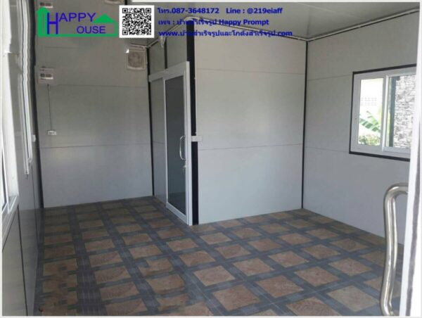 บ้านสำหรับผู้สูงอายุ ผนังลายอิฐ และผนังลายไม้  MK-23 ขนาด 3.60x5.40 ม. - Image 12
