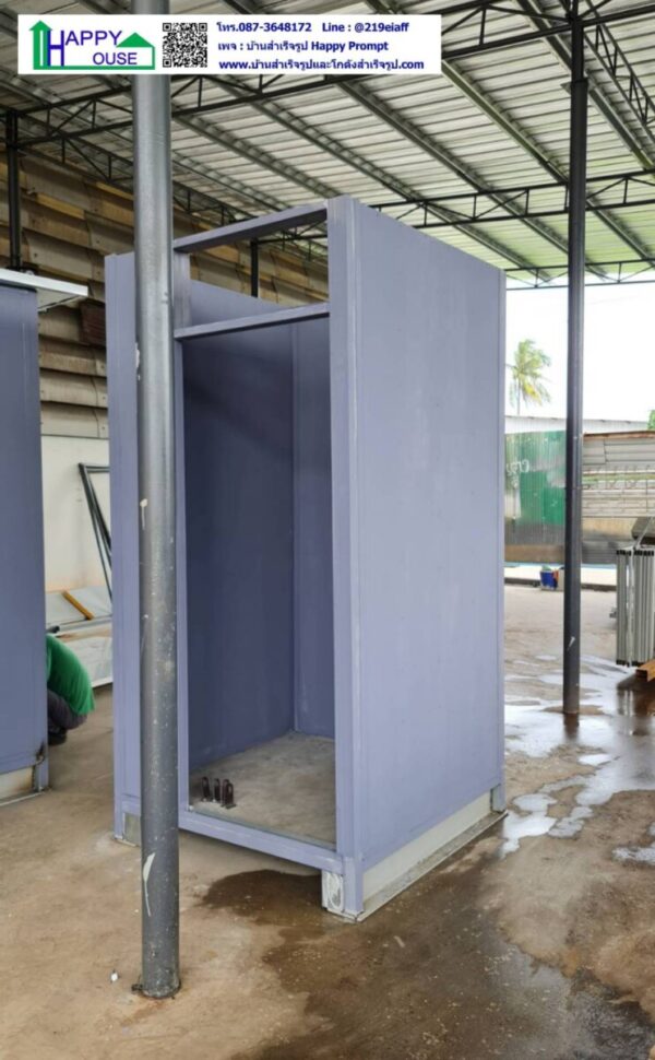 ห้องสุขาสำเร็จรูป ขนาด 1.20 x 1.20 x 2.40 เมตร - Image 5