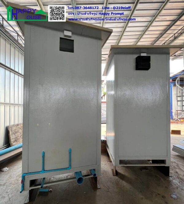 ห้องสุขาสำเร็จรูป ขนาด 1.20 x 1.20 x 2.40 เมตร - Image 7