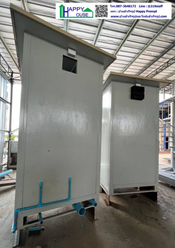 ห้องสุขาสำเร็จรูป ขนาด 1.20 x 1.20 x 2.40 เมตร - Image 8
