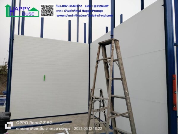 บ้านพักคนงานสำเร็จรูป 2 ชั้น 32 ห้อง ขนาด 8.1 x 48.60 เมตร - Image 31