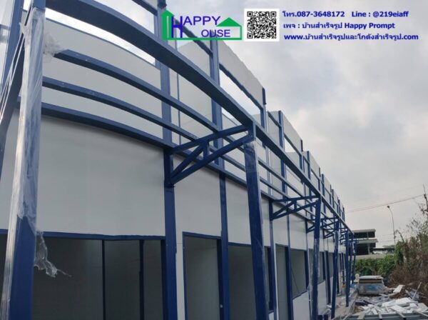 บ้านพักคนงานสำเร็จรูป 2 ชั้น 32 ห้อง ขนาด 8.1 x 48.60 เมตร - Image 19