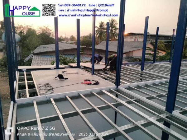 บ้านพักคนงานสำเร็จรูป 2 ชั้น 32 ห้อง ขนาด 8.1 x 48.60 เมตร - Image 23