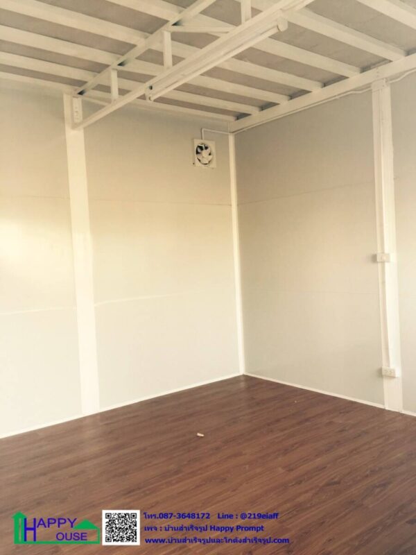 บ้านพักคนงาน 2 ชั้น 8 ห้อง ขนาด 3.60 x 3.60 เมตร - Image 6