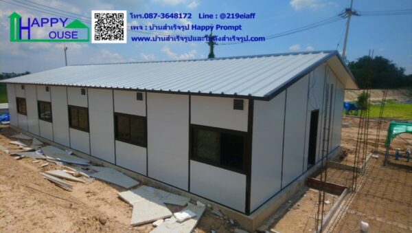 บ้านพักคนงานสำเร็จรูป ขนาด 9x18 เมตร นครสวรรค์ หลังที่1 - Image 5