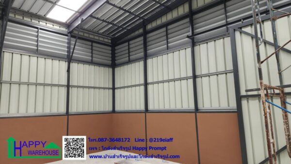 โกดังสำเร็จรูป HW-C 10x12x5.5 เมตร - Image 6