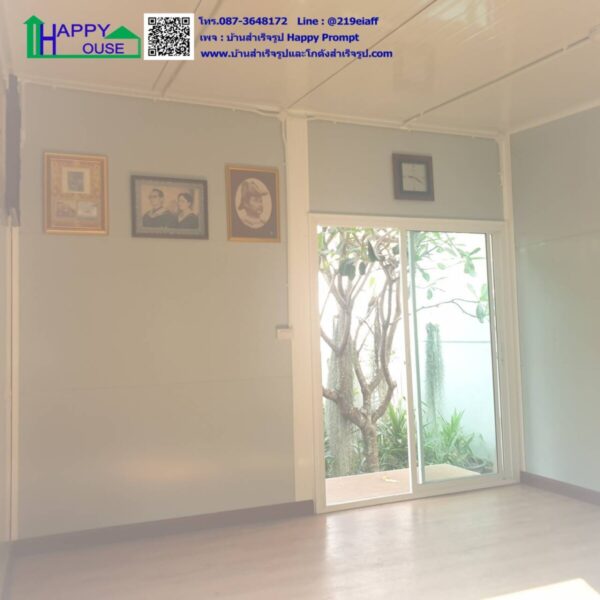 บ้านพักระเบียงชมวิวในสวนริมแม่น้ำ ขนาด 3.6x3.6 เมตร - Image 6