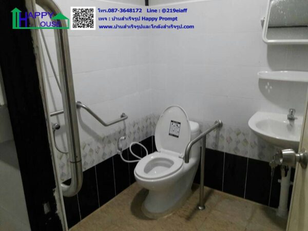 บ้านพักส่วนตัวสำหรับผู้สูงอายุ ผนัง-หลังคากันร้อนepsโฟม MK25 ขนาด 3.60×9 เมตร พร้อมระเบียงพักผ่อน - Image 5