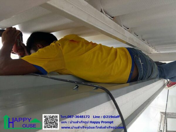 งานต่อเติมกั้นห้องเพิ่มพื้นที่ใช้สอย หน้าบ้าน MK-23 ขนาด 3.64×5.64 ม. - Image 6