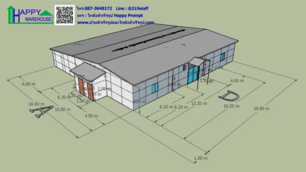 ห้องแล็ปผลิตน้ำเชื้อ ขนาด 17x20 m  สร้างไว ใช้เวลาสร้างเพียง 15 วัน - Image 6