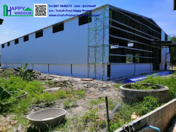 ผลงานโกดังสำเร็จรูป HW-HC 24x42x7.32 m. - Image 4