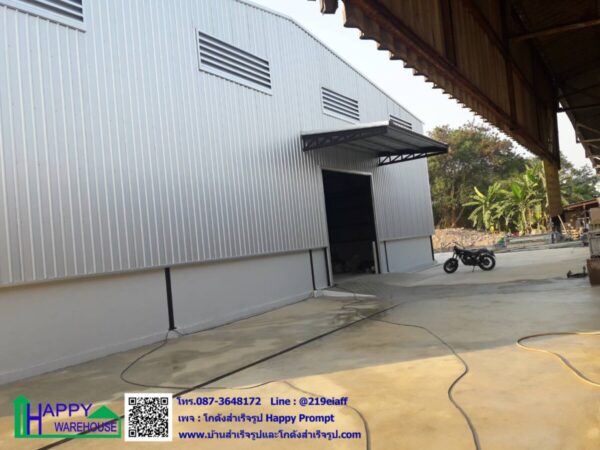 ผลงานโกดังสำเร็จรูป HW-HC 24x42x7.32 m. - Image 7