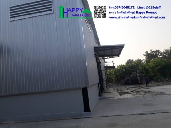 ผลงานโกดังสำเร็จรูป HW-HC 24x42x7.32 m. - Image 8