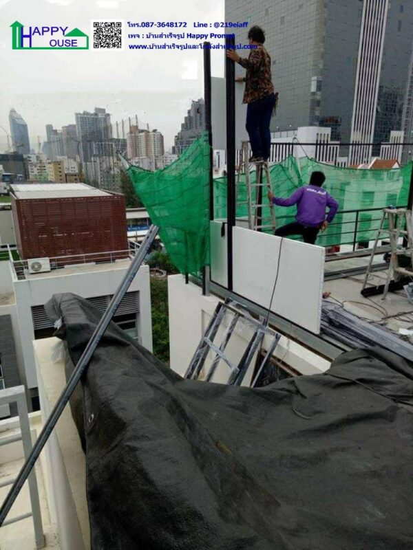 งานสร้างต่อเติมบนดาดฟ้าชั้น 7 กลางกรุง - Image 8