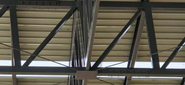 ผลงานติดตั้งโครงสร้างโรงจอดรถ HW-HC ขนาด 20x80x9.2/7.2 ม. - Image 14