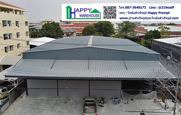 โกดัง-คลังสินค้า ขนาดกว้าง 20 ม. ยาว 24 ม. สูง 7 ม. พร้อมออฟฟิศชั้นลอย 80 ตรม. - Image 23