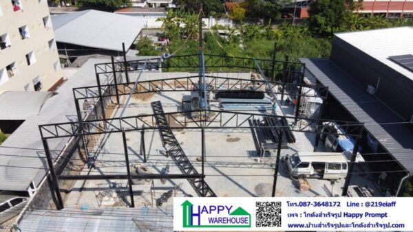 โกดัง-คลังสินค้า ขนาดกว้าง 20 ม. ยาว 24 ม. สูง 7 ม. พร้อมออฟฟิศชั้นลอย 80 ตรม. - Image 37