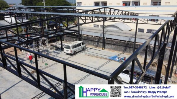 โกดัง-คลังสินค้า ขนาดกว้าง 20 ม. ยาว 24 ม. สูง 7 ม. พร้อมออฟฟิศชั้นลอย 80 ตรม. - Image 40