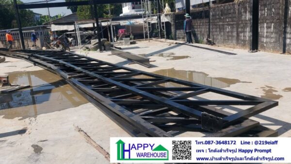 โกดัง-คลังสินค้า ขนาดกว้าง 20 ม. ยาว 24 ม. สูง 7 ม. พร้อมออฟฟิศชั้นลอย 80 ตรม. - Image 46