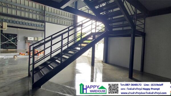 โกดัง-คลังสินค้า ขนาดกว้าง 20 ม. ยาว 24 ม. สูง 7 ม. พร้อมออฟฟิศชั้นลอย 80 ตรม. - Image 7