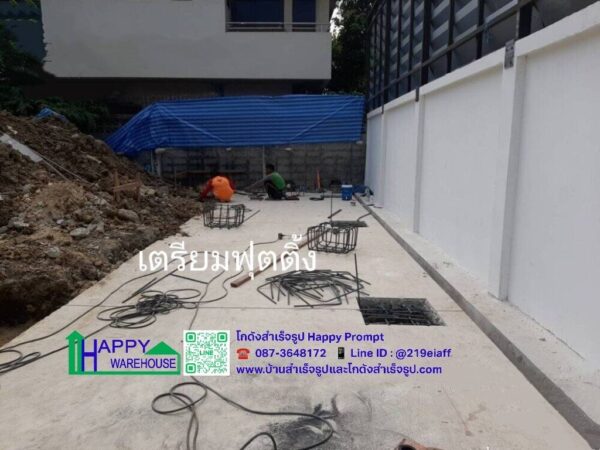 อาคาร 2ชั้น โครงสร้างเหล็ก ขนาด 3×15 ม. และอาคาร 1ชั้น ขนาด 3×6 ม - Image 9