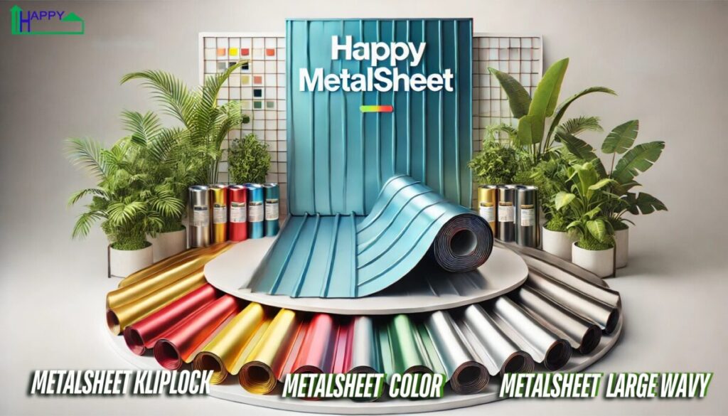 ผนังเมทัลชีท Happy MetalSheet