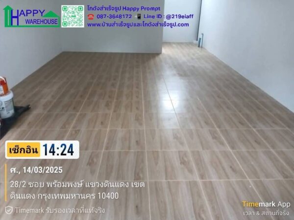 โกดังสำเร็จรูป HW-HC 17×18×6.5 ม. พร้อมกันสาด ออฟฟิศ 8×4ม. ชั้นเดียว - Image 7