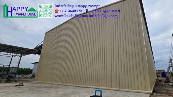 โรงงานผลิตภาชนะจากวัสดุธรรมชาติ หลังที่ 3  HW-HC 15x54x7.8 ม. พร้อมกันสาด 54×6 ม. บางคล้า ฉะเชิงเทรา - Image 7