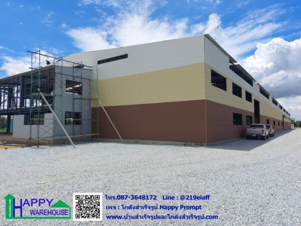 โรงงานผลิตภาชนะจากวัสดุธรรมชาติ หลังที่ 1 HW-H 30x138 สูง 7.5 เมตร  อ.บางคล้า  จ.ฉะเชิงเทรา - Image 6