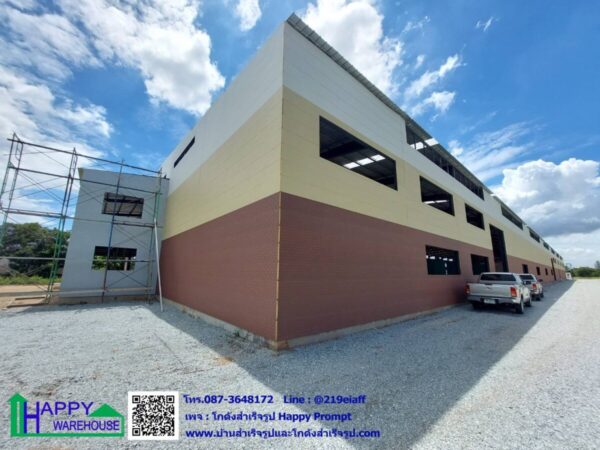 โรงงานผลิตภาชนะจากวัสดุธรรมชาติ หลังที่ 1 HW-H 30x138 สูง 7.5 เมตร  อ.บางคล้า  จ.ฉะเชิงเทรา - Image 7