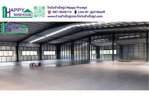 โรงงานผลิตภาชนะจากวัสดุธรรมชาติ หลังที่ 1 HW-H 30x138 สูง 7.5 เมตร  อ.บางคล้า  จ.ฉะเชิงเทรา - Image 12