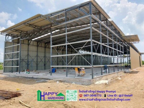 โรงงานผลิตภาชนะจากวัสดุธรรมชาติ หลังที่ 2  HW-C 15 x 60 x 6 ม. อ.บางคล้า  จ.ฉะเชิงเทรา - Image 19