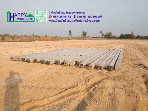 โรงงานผลิตภาชนะจากวัสดุธรรมชาติ หลังที่ 1 HW-H 30x138 สูง 7.5 เมตร  อ.บางคล้า  จ.ฉะเชิงเทรา - Image 66