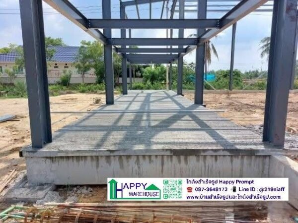 โรงงานผลิตภาชนะจากวัสดุธรรมชาติ หลังที่ 1 HW-H 30x138 สูง 7.5 เมตร  อ.บางคล้า  จ.ฉะเชิงเทรา - Image 50