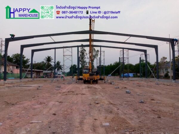 โรงงานผลิตภาชนะจากวัสดุธรรมชาติ หลังที่ 1 HW-H 30x138 สูง 7.5 เมตร  อ.บางคล้า  จ.ฉะเชิงเทรา - Image 48