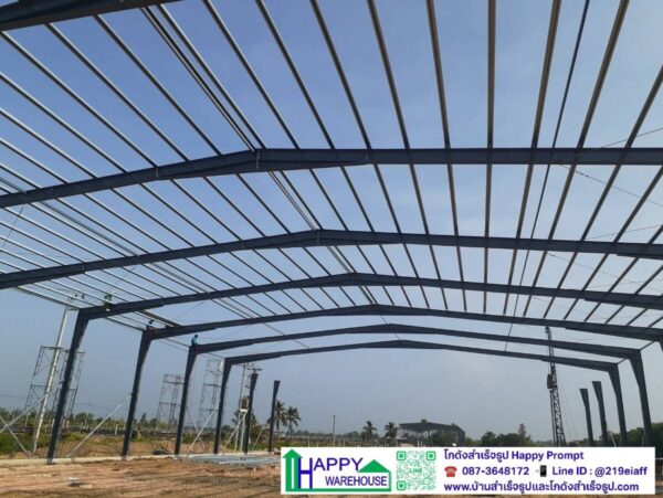 โรงงานผลิตภาชนะจากวัสดุธรรมชาติ หลังที่ 1 HW-H 30x138 สูง 7.5 เมตร  อ.บางคล้า  จ.ฉะเชิงเทรา - Image 47