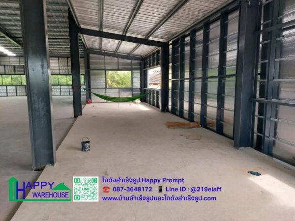 โรงงานผลิตภาชนะจากวัสดุธรรมชาติ หลังที่ 1 HW-H 30x138 สูง 7.5 เมตร  อ.บางคล้า  จ.ฉะเชิงเทรา - Image 41