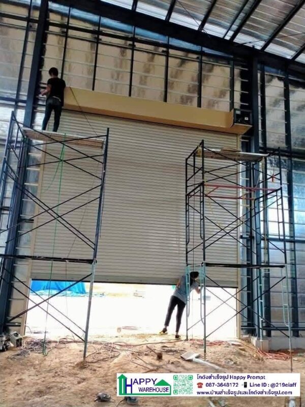 โรงงานผลิตภาชนะจากวัสดุธรรมชาติ หลังที่ 1 HW-H 30x138 สูง 7.5 เมตร  อ.บางคล้า  จ.ฉะเชิงเทรา - Image 35