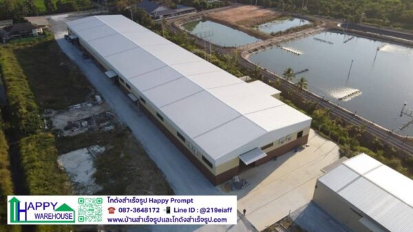 โรงงานผลิตภาชนะจากวัสดุธรรมชาติ หลังที่ 1 HW-H 30x138 สูง 7.5 เมตร  อ.บางคล้า  จ.ฉะเชิงเทรา - Image 18