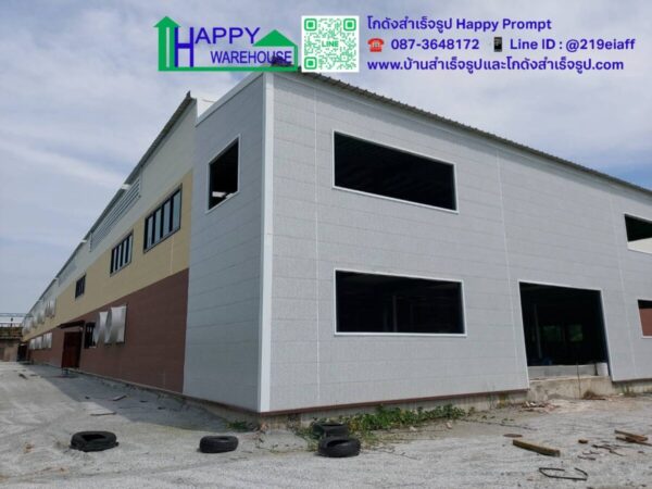โรงงานผลิตภาชนะจากวัสดุธรรมชาติ หลังที่ 1 HW-H 30x138 สูง 7.5 เมตร  อ.บางคล้า  จ.ฉะเชิงเทรา - Image 21