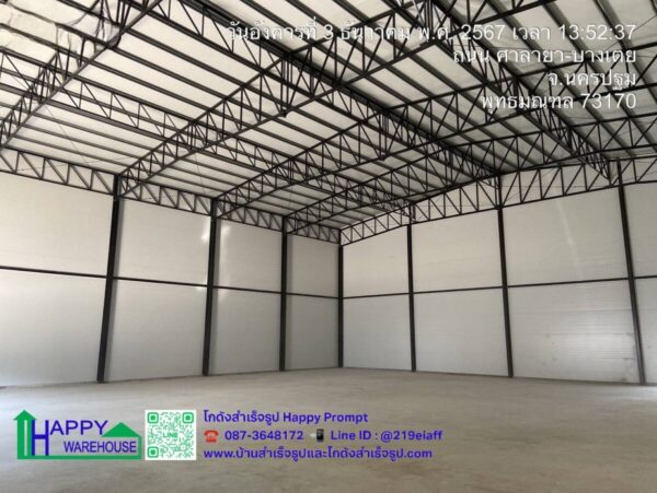คลังเก็บเวชภัณฑ์ยา HW-HC ขนาด 22x25x9 เมตร - Image 4