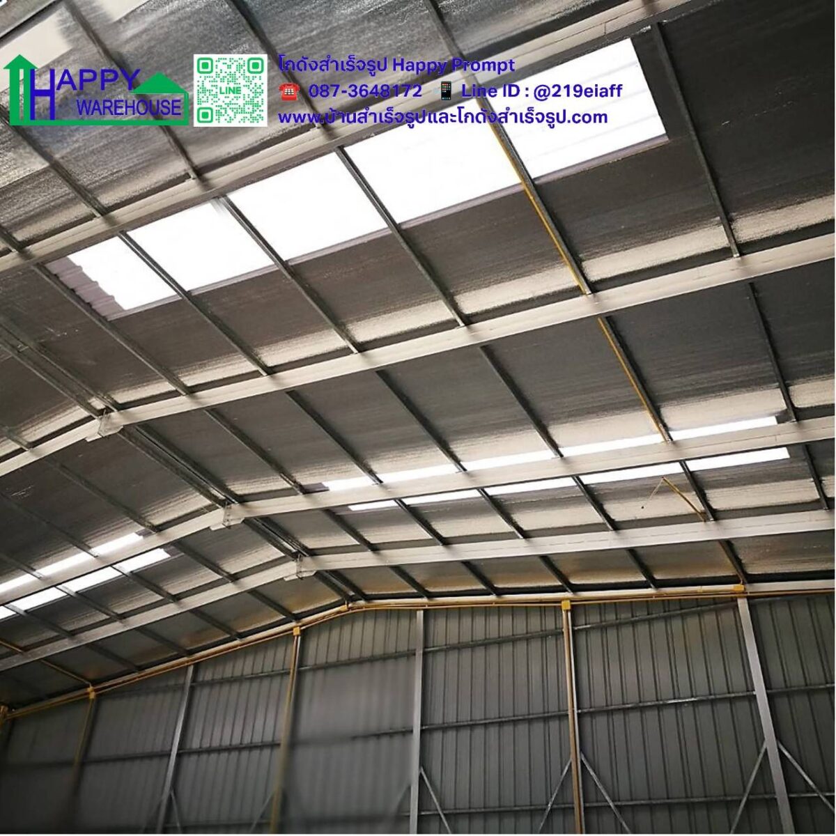 อู่ซ่อมรถ HW-C 14x9x6 เมตร พร้อมออฟฟิศ ขนาด 20 ตรม. - Image 13