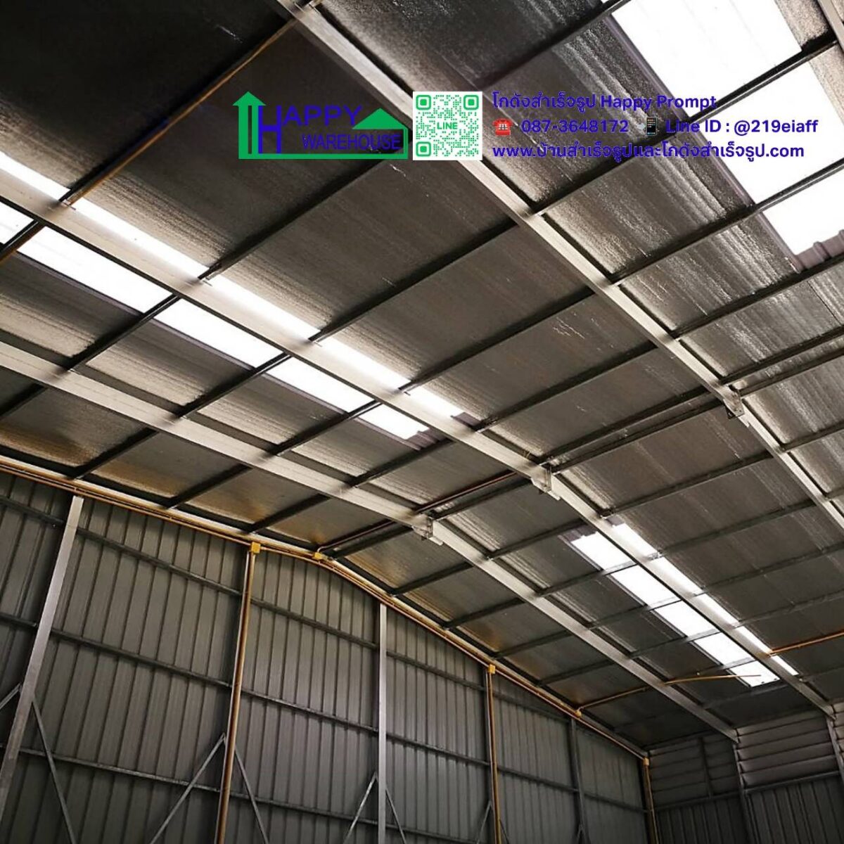 อู่ซ่อมรถ HW-C 14x9x6 เมตร พร้อมออฟฟิศ ขนาด 20 ตรม. - Image 14