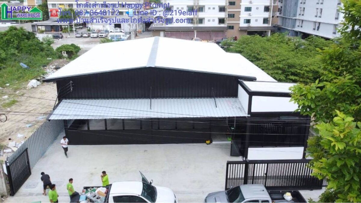 ยิมมวย HW-H ขนาด 13x18x5 เมตร พร้อมคาเฟ่ และบ้านพัก - Image 2