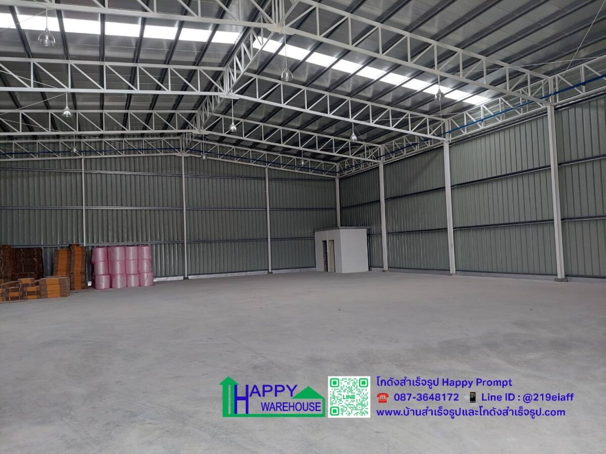 โกดังสำเร็จรูป HW-HC ขนาด 20x25x6 เมตร - Image 5